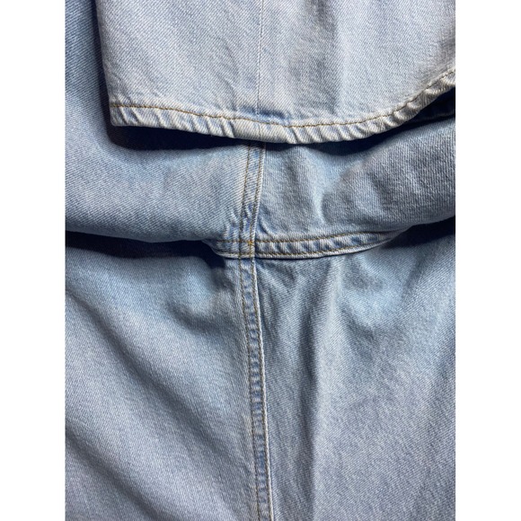 Agolde Parker Jean Ladies 32 Light Wash Relaxed Cropped Straight Leg Denim - Picture 5 of 11